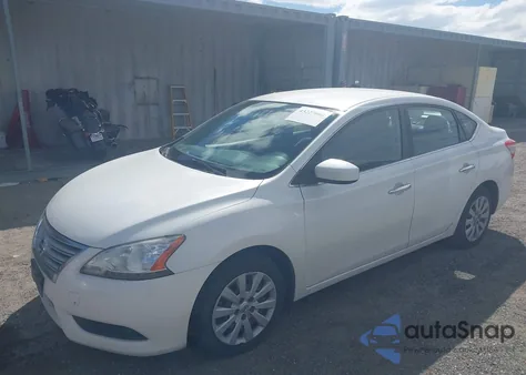 2013 Nissan Sentra Sv из США, поврежденный, VIN 3N1AB7AP3DL656806